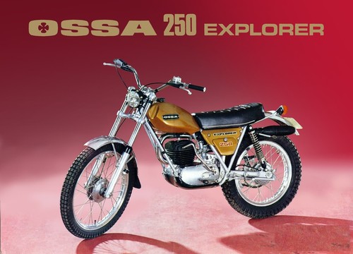 OSSA EXPLORER 250cc KIT DECALS NEW KIT DECALS OSSA EXPLORER 250 NEW - 第 1/2 張圖片