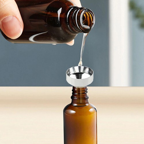 5PCS Mini Kitchen Oil Liquid Funnel Metal Funnel For Canning Kitchen Supplies - Bild 2 von 10