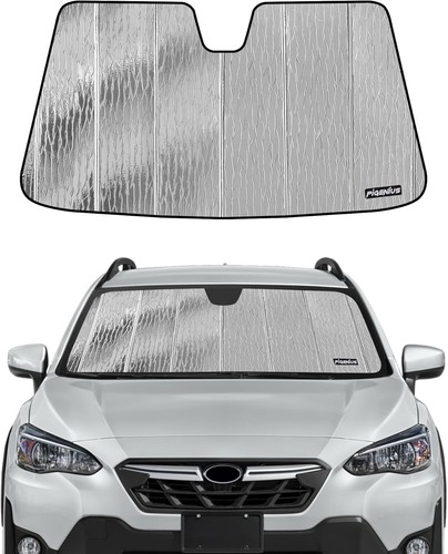 Pigenius Sun Shade For 18 -23 Subaru Crosstrek, 17-21 Impreza Reflective Rigid