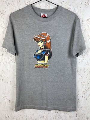 90s hook ups usa製 tシャツ ジェルミクライン スケート グレー 90s Vintage Hook Ups Dream Girl Jeremy Klein Skate T-Shirt Grey