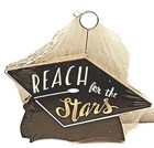 Reach For The Stars Inspirational Graduation Wooden Plaque New 