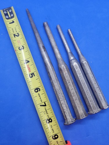 Vintage Mac Tools USA Punch Set 4-pieces Tool Set , P10 P16 P10S P11S - Picture 1 of 12