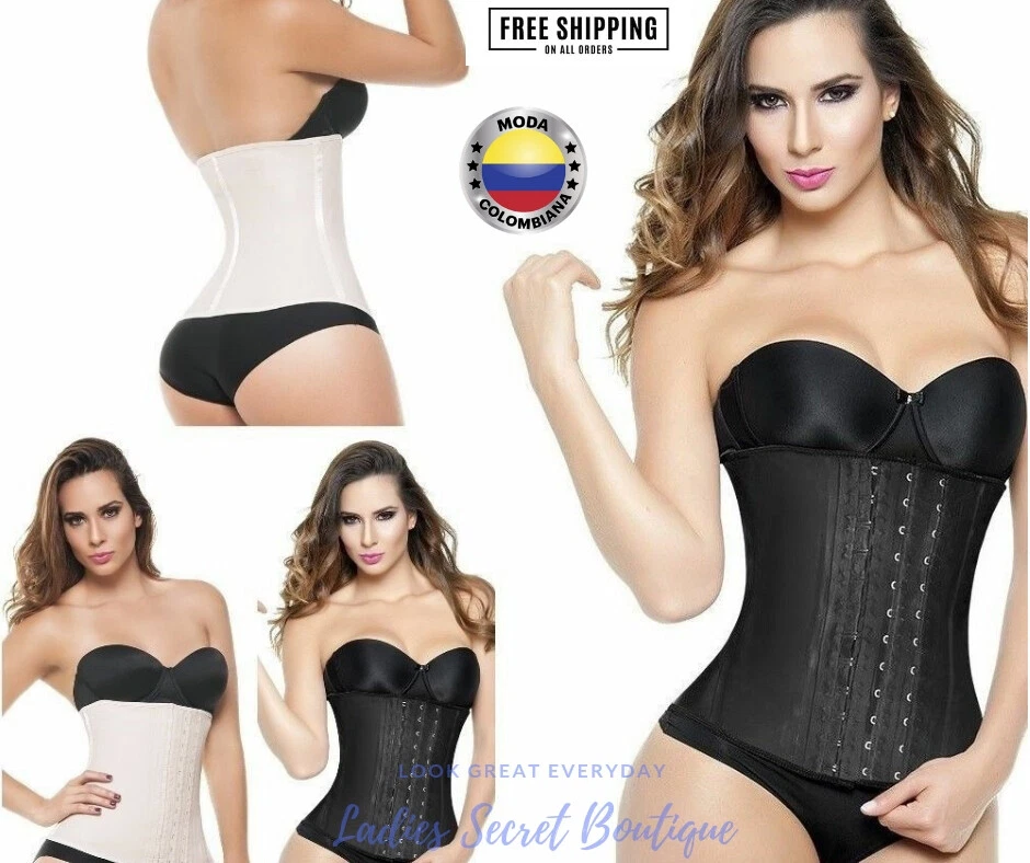 Womens Latex thermal Waist Cincher Slim your Waist Reduce measures lose inches
