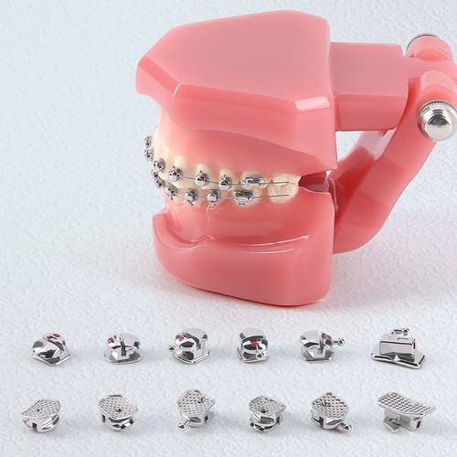 Dental Ortho Self Ligating Mono Bracket Mini Roth /MBT.022 Hooks 345 /Spherical - Picture 34 of 40