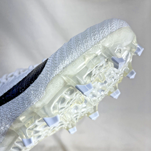 Botines de fútbol Nike Alpha Menace Elite 2 para hombre talla 11 blancos AO3374-101 - Imagen 8 de 11