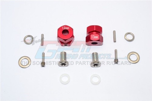 GPM RR010/1213 ALU WHEEL HEX ADAPTER 12mm x 13mm AXIAL RC 1/10 RR10 BOMBER - Picture 13 of 14