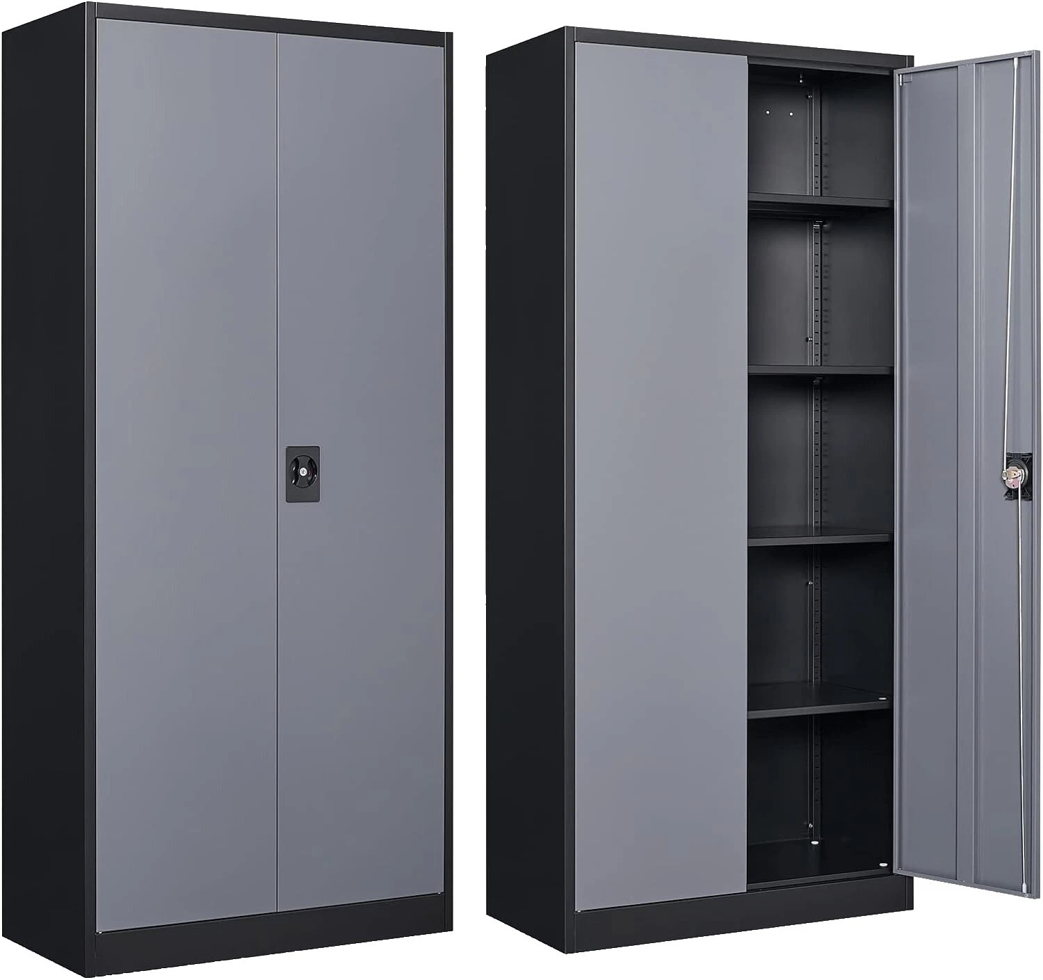 Gabinetes y alacenas Moderna de Metal