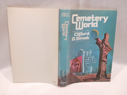 Cemetery World Clifford Simak 1973 BCE Hardcover Vintage Science Fiction Books - Picture 21 of 23