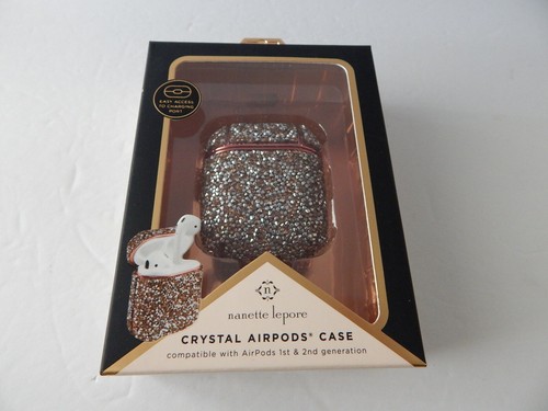 Nanette Lepore Crystal Airpods Case For Airpods 1st & 2nd Generation New - Picture 22 of 77