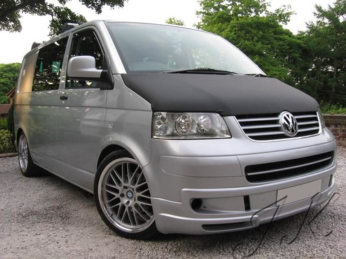 Front Lip Spoiler Add On for VW T5 Caravelle Multivan (-2009) - Sportline Look