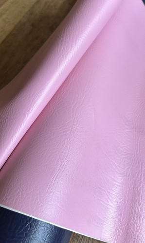 FAUX LEATHER VINYL LEATHERETTE in Navy or Soft Pink **MULTIBUY DISCOUNTS** - Picture 7 of 15