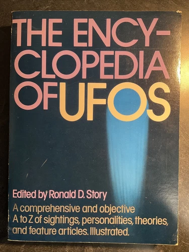 The Encyclopedia of UFOs edited by Ronald D. Story - 1980 Rare 1st Edition