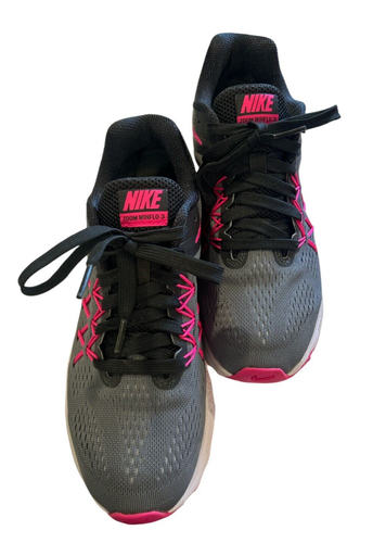 Nike air zoom Winflo 3 women’s size 8 gray/pink preowned - Picture 3 of 8
