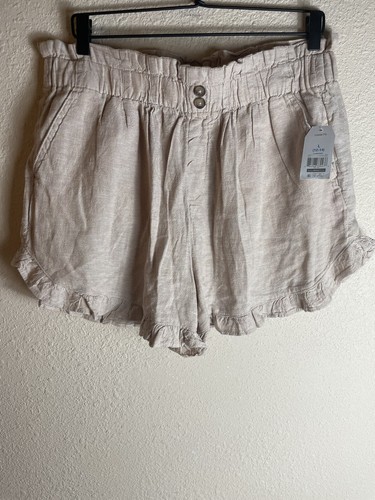 Pantalones cortos Time and Tru talla grande (12-14) beige nuevos con etiquetas - Imagen 3 de 5