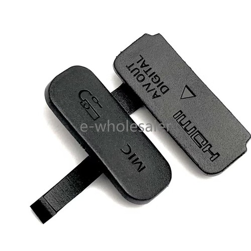 NEU USB HDMI-kompatibel Gummi Tür Unterseite Abdeckung für Canon EOS 750D 760D Digital - Bild 1 von 4