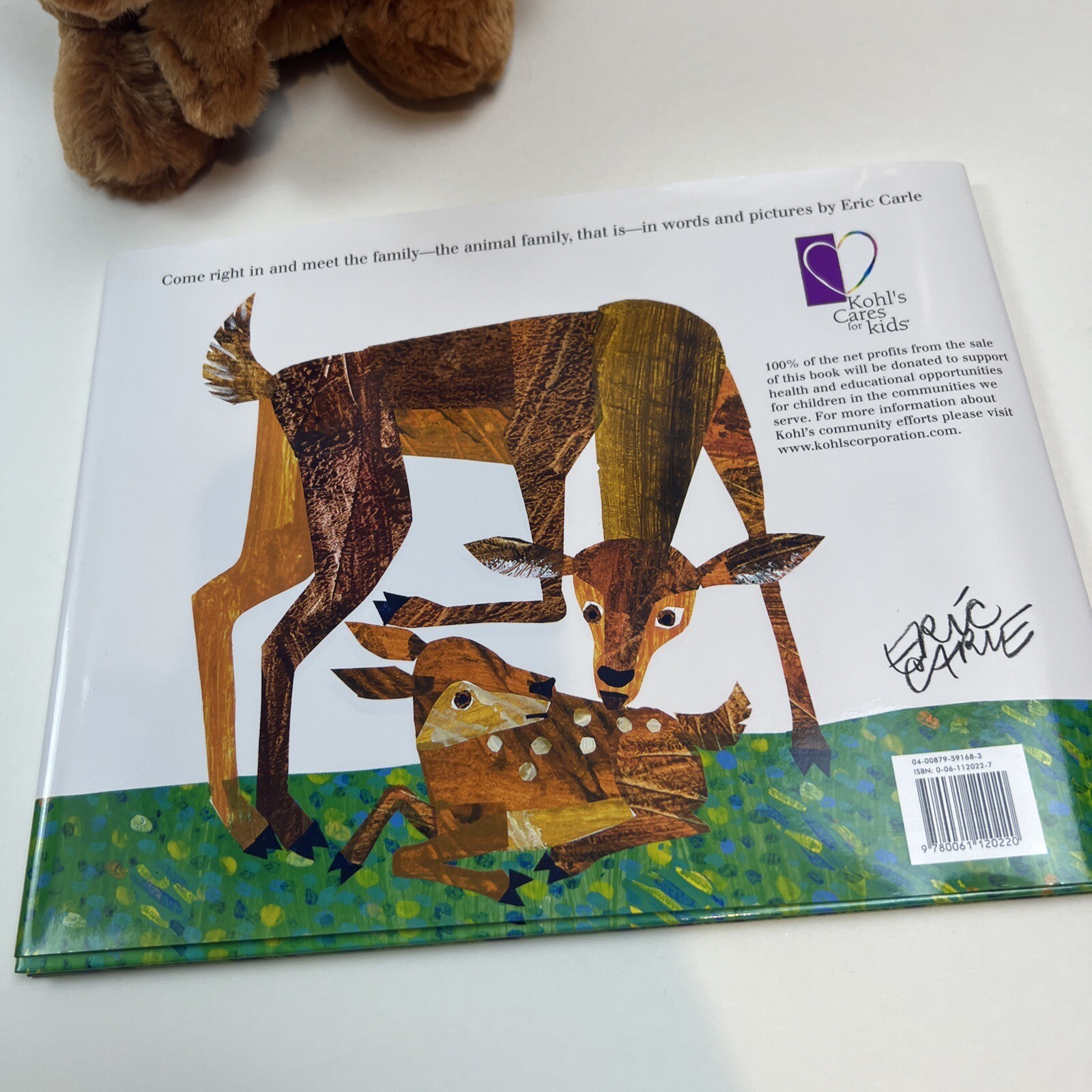 NEW Kohls Cares Kangaroo Plush The World of Eric Carle Stuffed Animal Toy & BOOK