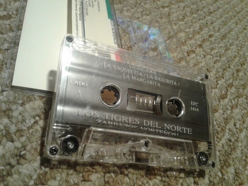 LOS TIGRES DEL NORTE ~ ZARPAZOS NORTENOS! ~ CASSETTE 1994 ~ VG+/VG+ ~ RARE - Picture 2 of 3