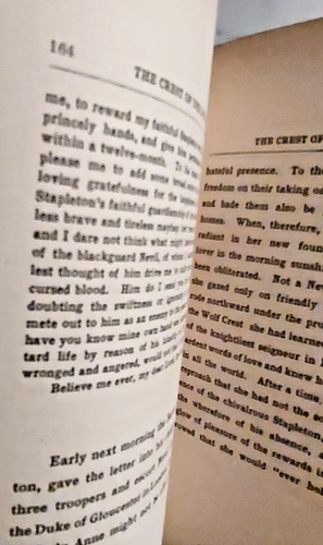 The Crest of the Little Wolf : a Tale of "The Young Lovell" 1904 HB Rhodes - Imagen 17 de 17
