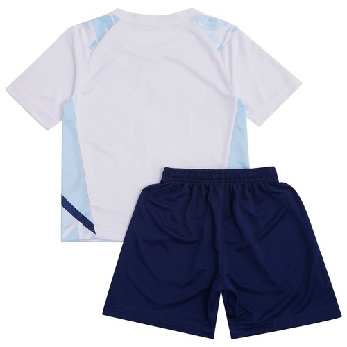 Kids Boys Sport Suit Training T-shirt V Neck Uniform Jogging Activewear Casual - Picture 49 of 55