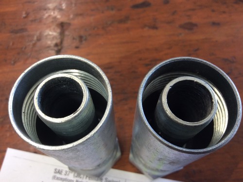 12U-614 Eaton Hose End, Lot of 2, 3/4" ID Hose, Female 7/8 JIC #14 - Picture 6 of 6