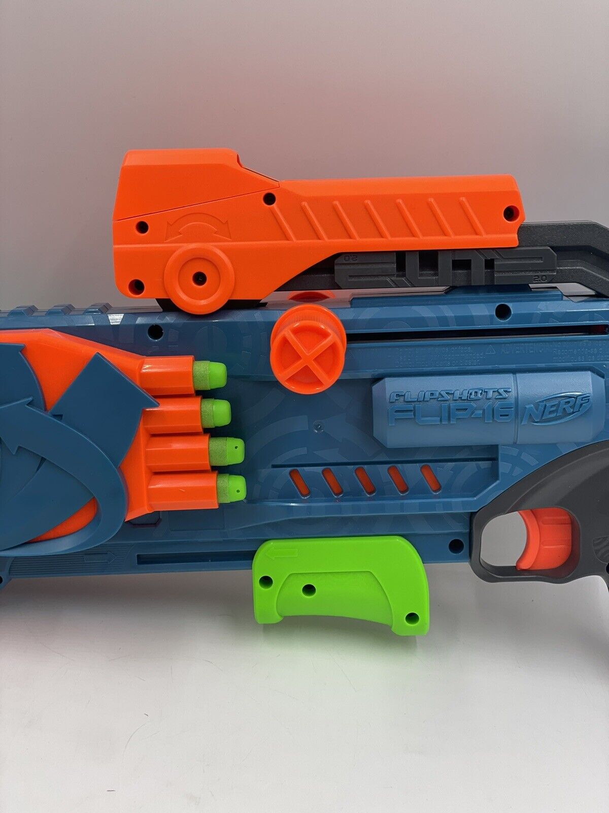 Nerf Elite 2.0 Flipshots Flip-16 Blaster, 16 Dart Barrels Flip, Kids Toy  for Boys and Girls with 16 Darts