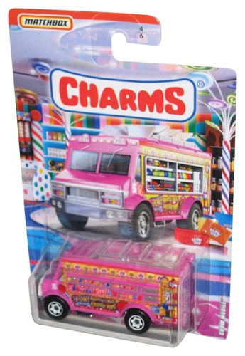 Matchbox Charms (2019) Mattel Chow Mobile Pink Toy Van 4/6