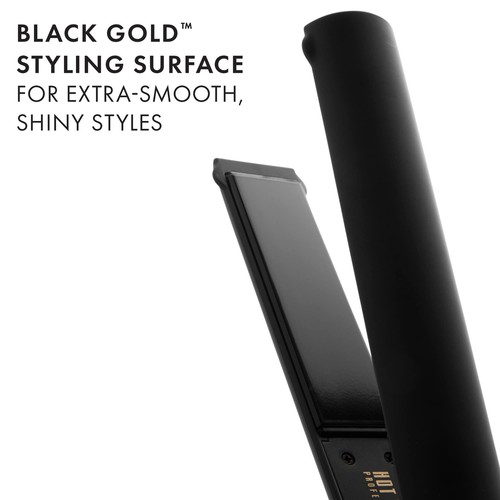 	Hot Tools Pro Artist Black Gold Evolve Ionic Salon Hair Flat Iron | Long-Las... - Picture 3 of 7