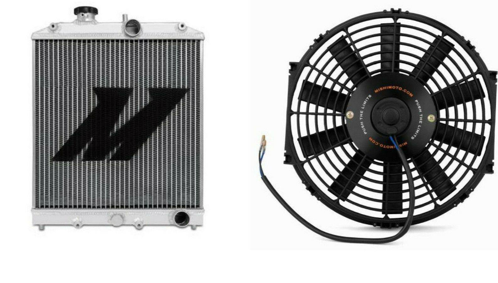 Mishimoto Performance Radiator And 12" Slim Fan Kit 1992-2000 Honda Civic EG EK