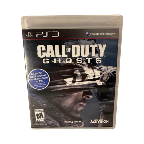 PS3 Call of Duty: Ghosts - Video Game (COMPLETE) w Manual Excellent Condition