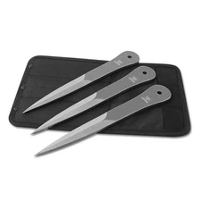 9.5 inches Throwing Spear, 0.275 inches Thick Full-Tang Throwing Set, with 