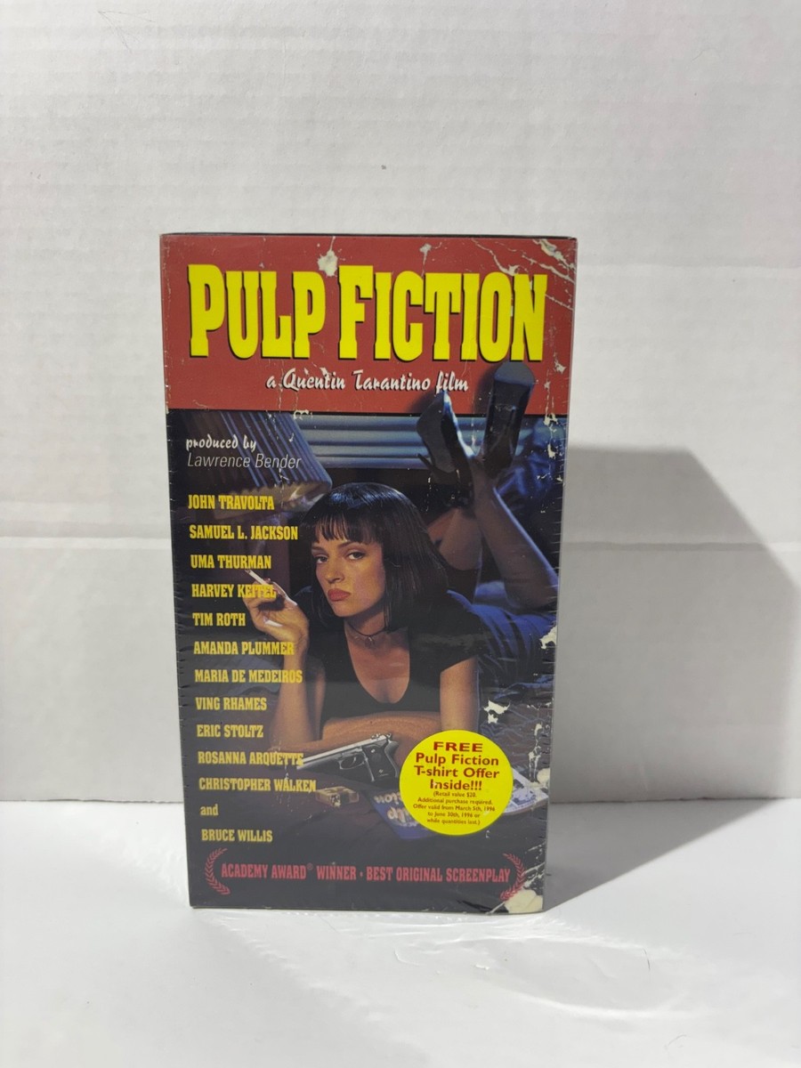 PULP FICTION 特別版 VHS ビデオテープ Pulp Fiction VHS (1994, Sealed, Quentin Tarantino, Alliance Video