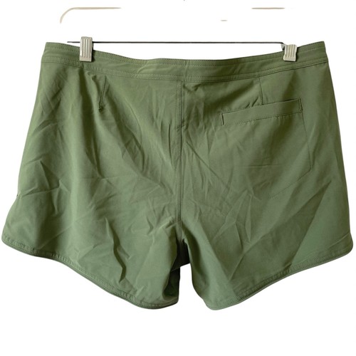 BODY GLOVE NUEVO SIN ETIQUETAS Pantalones Cortos de Tabla Verde Talla Mediana Bolsillos con Cordón Deportivos Surf - Imagen 3 de 4