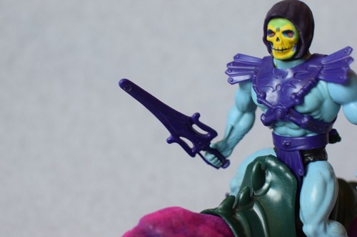 Vintage Skeletor und Panthor Motu Masters Of The Universe He-Man Figur - Bild 6 von 16