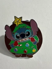 Stitch Dressed for Christmas Decorated Tree Mystery 2025 Disney Pin F7