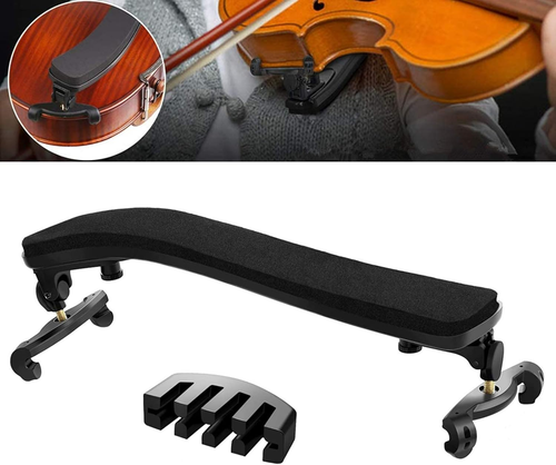 Spalliera per Violino 3/4 E 4/4, Pieghevole & Regolabile Mentoniere E Poggiaspal - Foto 12 di 12