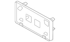 Genuine Ford License Bracket ML3Z-17A385-BB