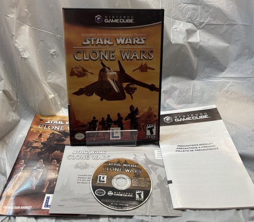 Star Wars The Clone Wars für Nintendo GameCube komplett in OVP original getestet