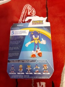 JAKKS Pacific Sonic The Hedgehog Bendable 2.5 in Action Figure - 40377 NEW