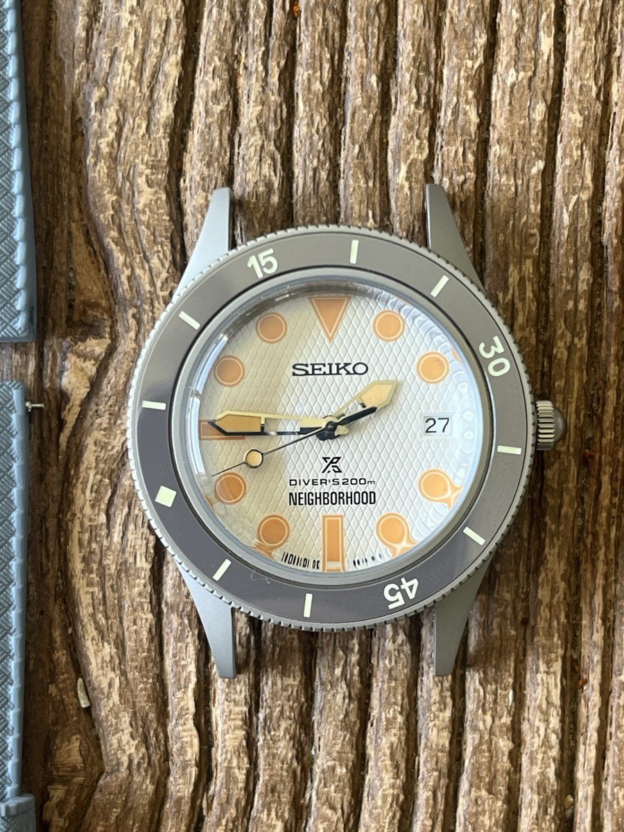 時計 nh35 custom mod sapphire crystal dome 36mm vintage style military watch, 200m Rated, Seiko