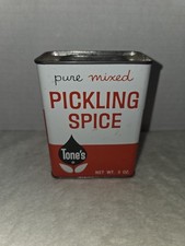Vintage Tones Pure mixed Pickling Spice 3 oz Spice Tin 