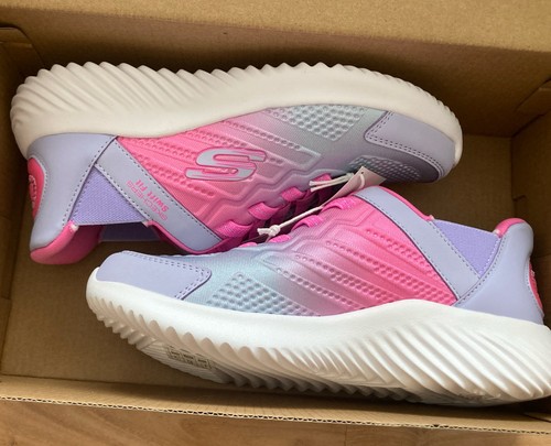 Skechers Girl's, Swift Fit Hands Free Shoes Sneakers, Pink, Size 2 - Picture 7 of 10