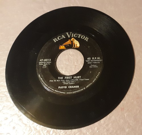 Floyd Cramer Lovesick Blues/The First Hurt by RCA Records 7" Vinyl 45rpm Record - Picture 2 of 2