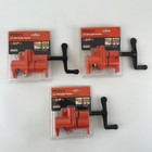 3 Pony 3/4” Inch Pipe Clamp Fixture #50 Woodworking for Black Pipe Lot Of 3