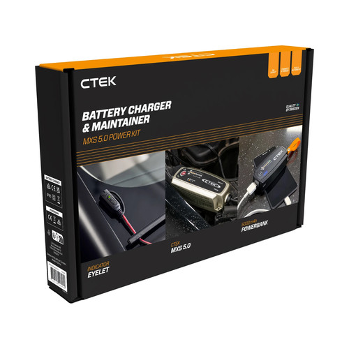CTEK MXS 5.0 Power Kit UK (40-698) - Picture 2 of 8