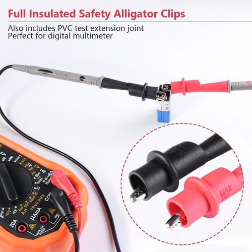 Multimeter Test Lead Kit For FLUKE Multimeter Tester Supplies Accessories Tools - Picture 2 of 22