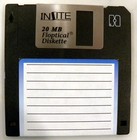 FLOPPTICAL 20Mb INSITE 3.5" Floppy Disk 21Mb Iomega Silicon Graphics 3M Maxell