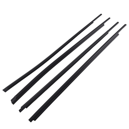 Front Rear Window Belt Seal Set for Toyota Tundra CrewMax 2007-19 68164-0C020 - Picture 2 of 12