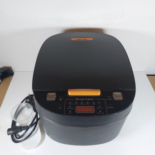 Silvercrest 5L Automatic Smart Digital Rice Cooker Non-Stick Touch LCD Used