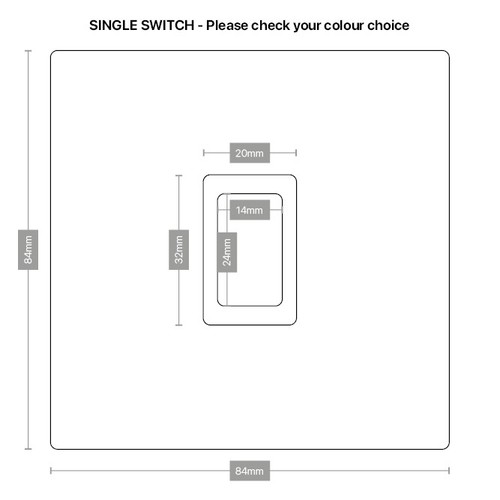 Plain Light Switch Glanz Vinyl Haut Abdeckung Aufkleber Wohnzimmer Wohnzimmer Wohnzimmer Aufkleber - Bild 15 von 28