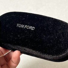 TOM FORD HARD VELVET BROWN SUNGLASSES EYEGLASSES OPTICAL CASE ONLY